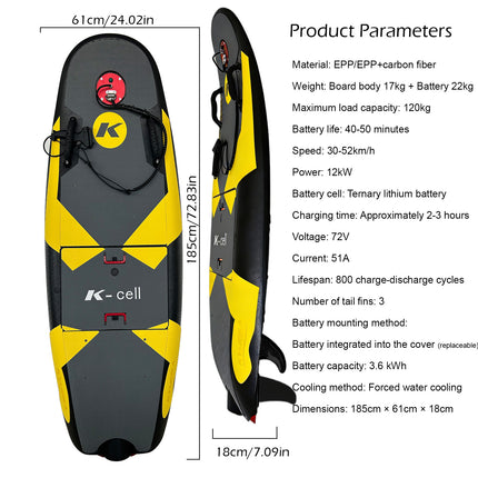 Electric surfboard